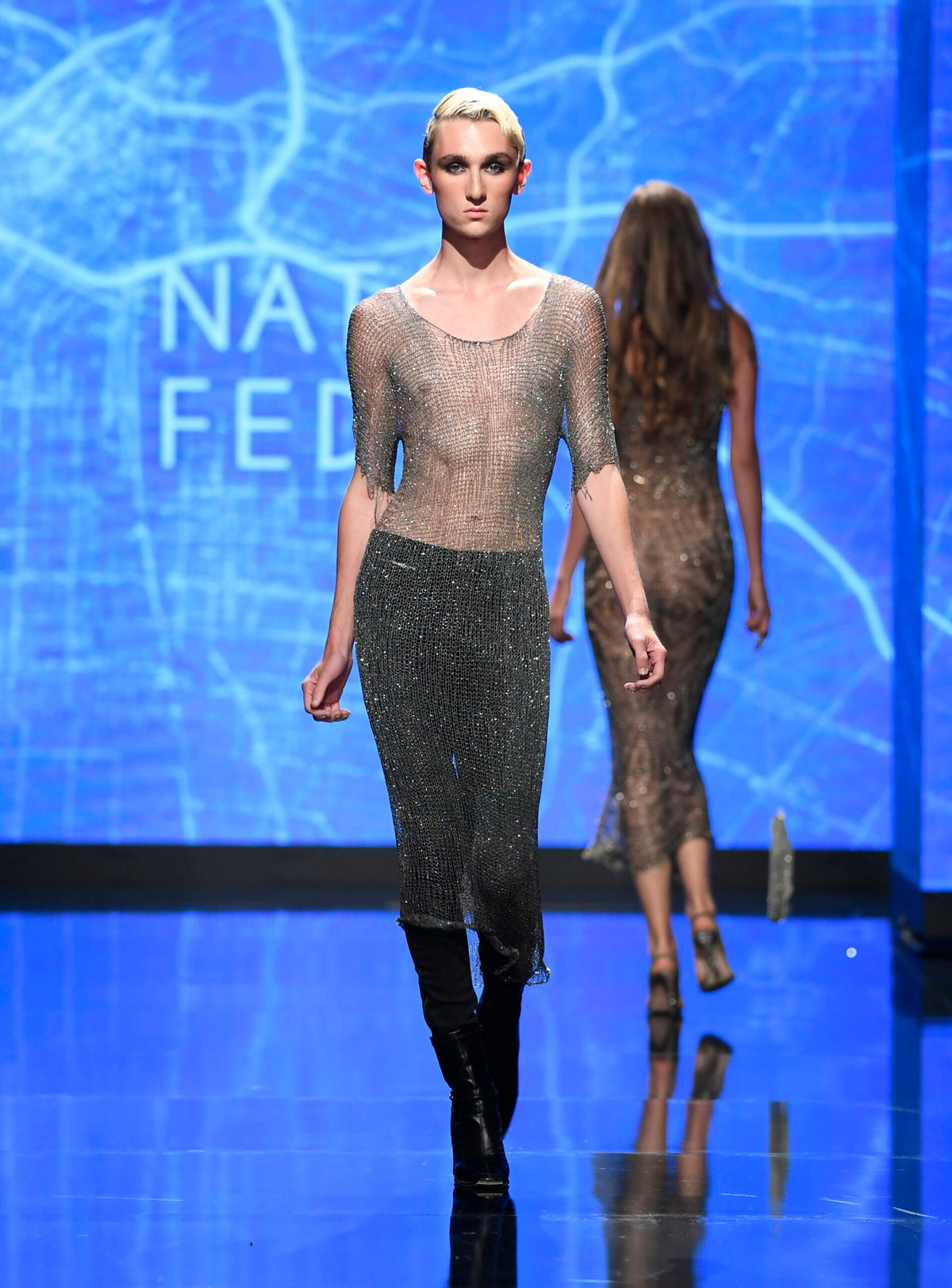 Metal T Gown