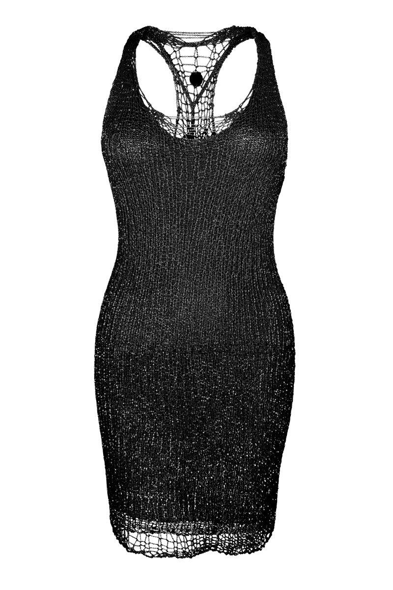 Metal Mini Dress - Chainmail Style