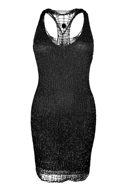 Metal Mini Dress - Chainmail Style