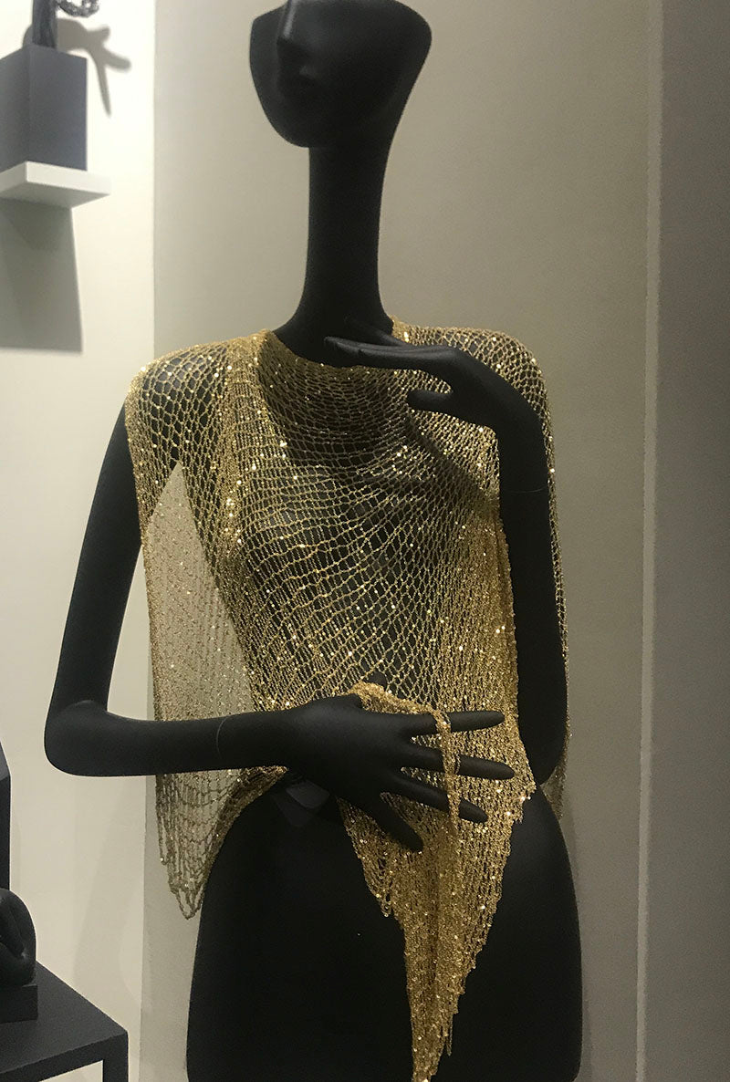 Stretch Metal Shawl
