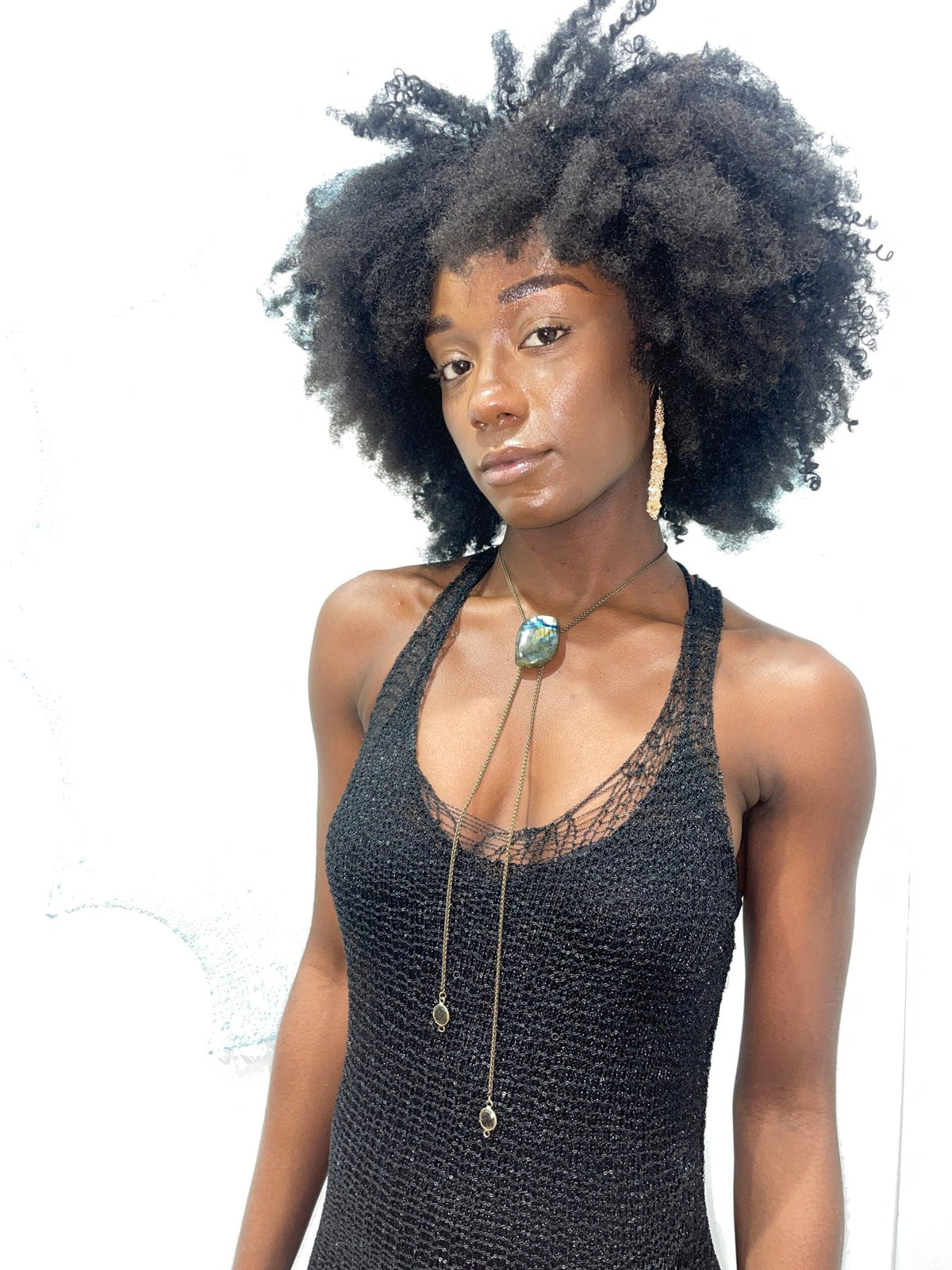 Gemstone Bolo Tie Laureate