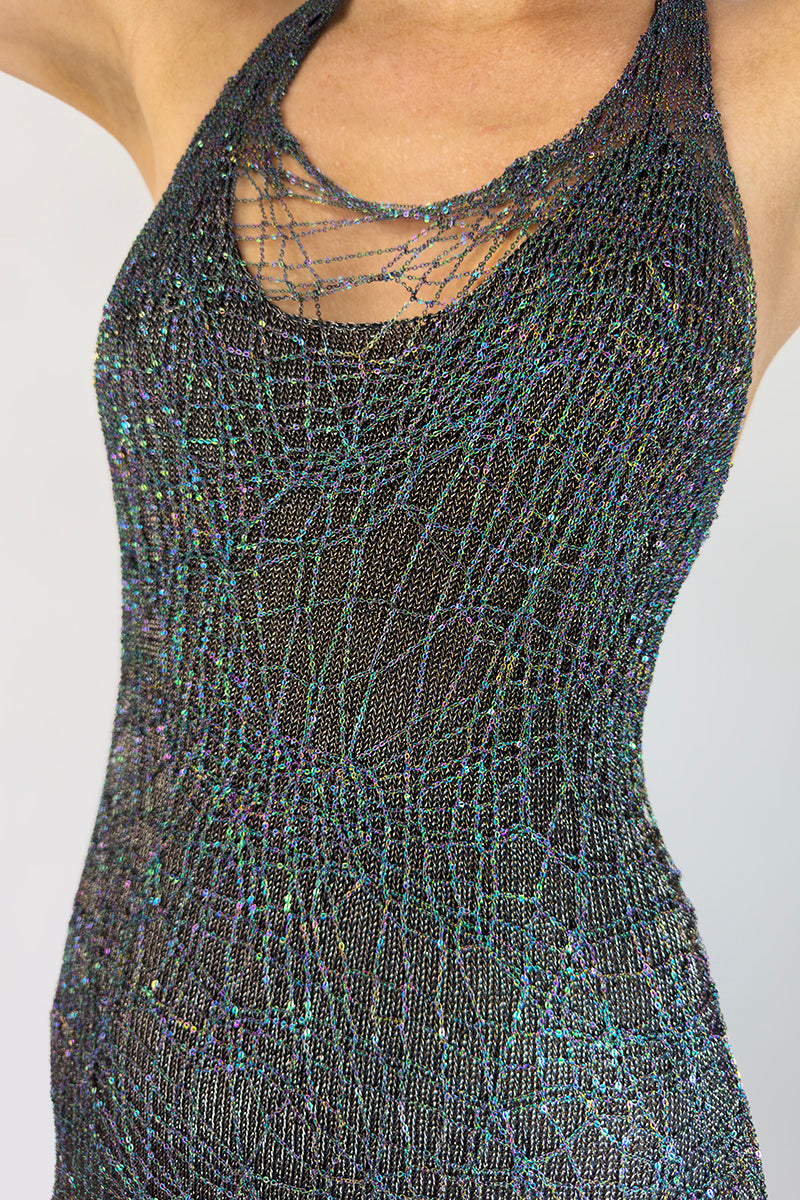 Spiderweb Mini Dress