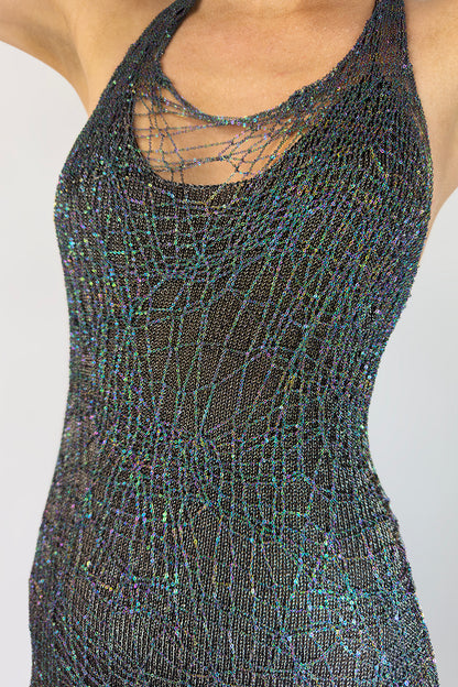 Spiderweb Mini Dress