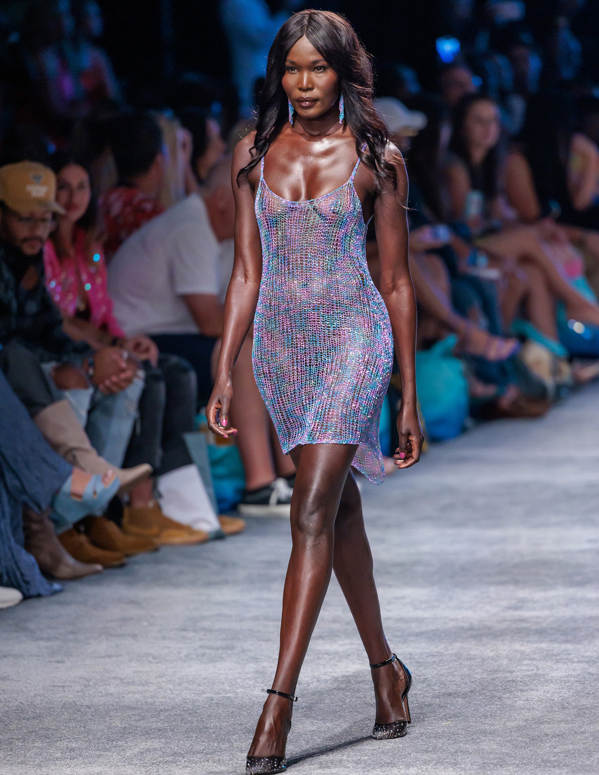 Strappy Chain Mini Dress