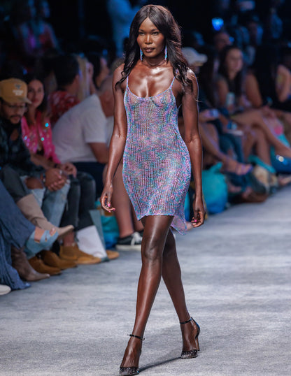 Strappy Chain Mini Dress