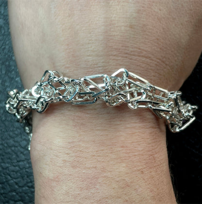 Spilled Maxi Paperclips Bracelet