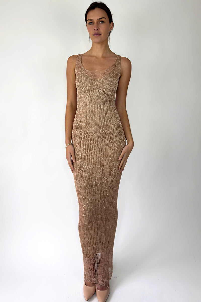 Metal T Gown