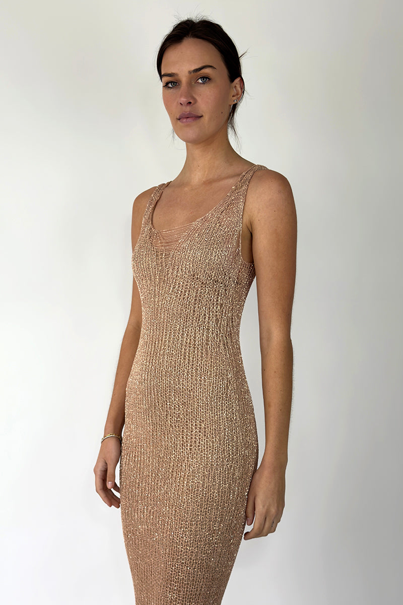 Metal T Gown