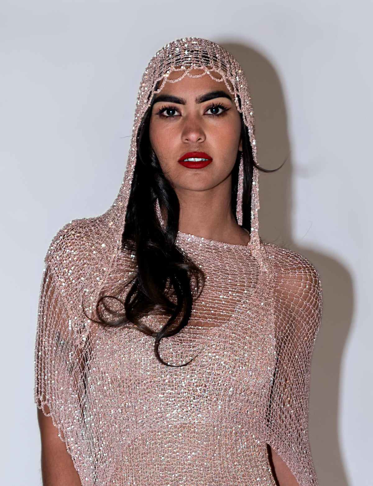 Stretch Metal Shawl