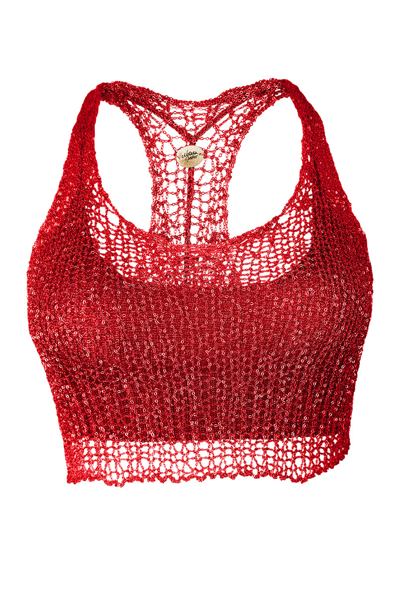 Metal Crop Top