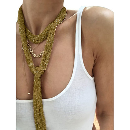Chain Skinny Scarf