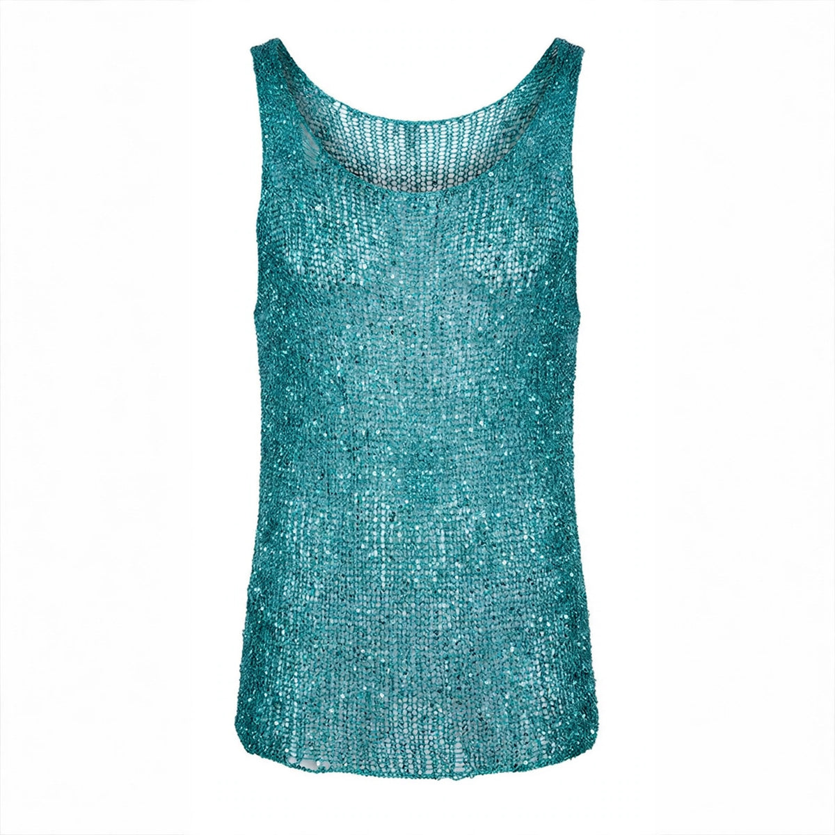 Metal Unisex Tank Top - Aqua