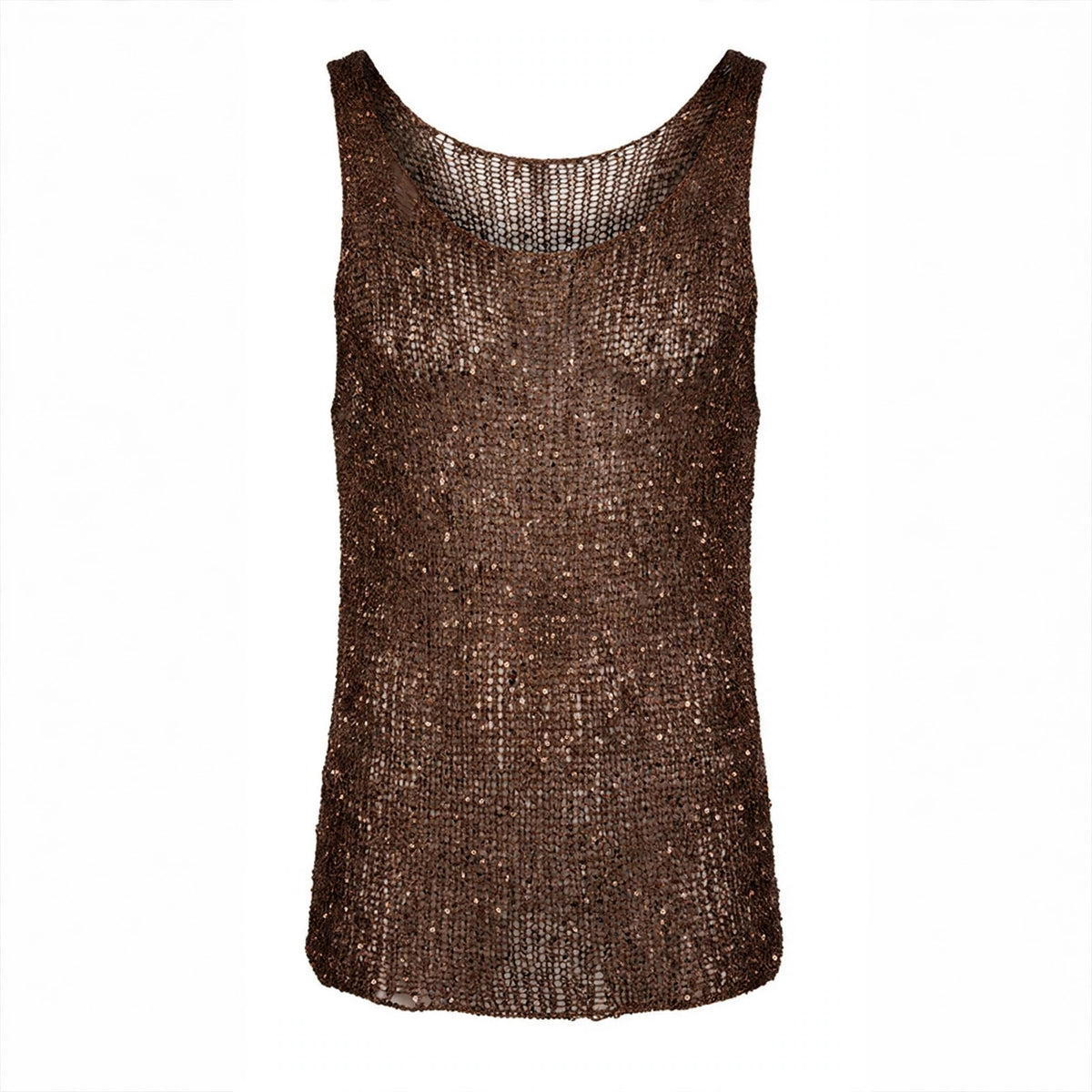Metal Unisex Tank Top - Dark Bronze