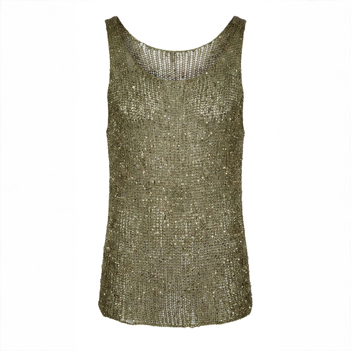 Metal Unisex Tank Top - Olive