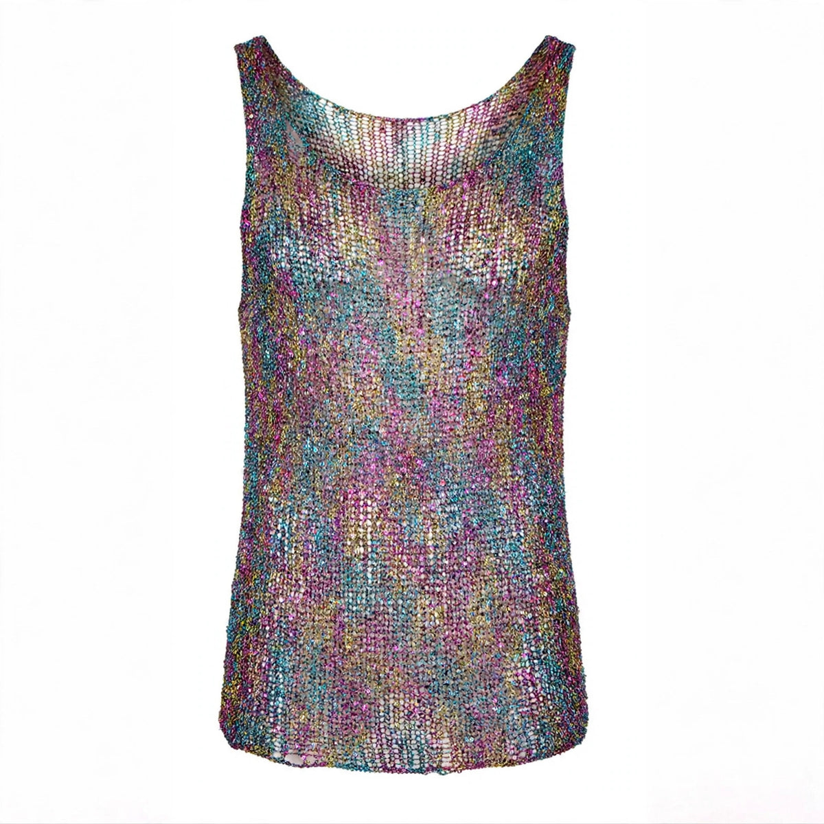 Metal Unisex Tank Top - Rainbow