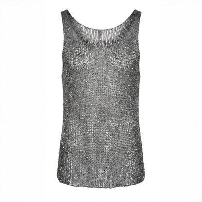 Metal Unisex Tank Top - Rhodium