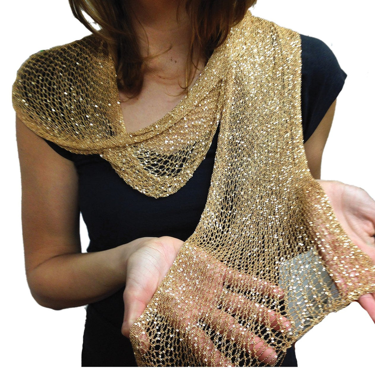 Fine Jewelry – Chain Mesh Shawl